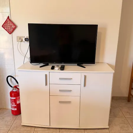 Standard Next To The Isola Rossa (Sassari)