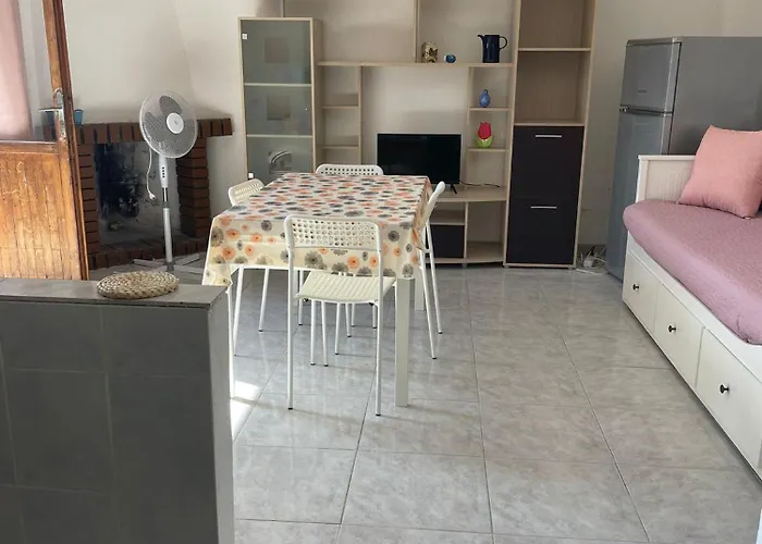 Standard Next To The Isola Rossa (Sassari)